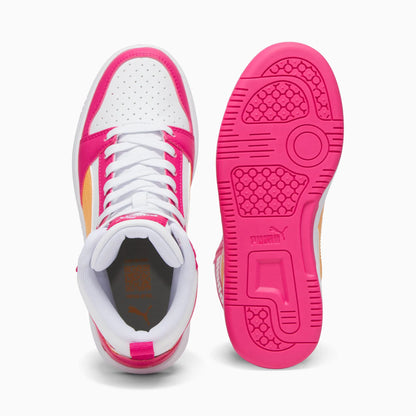 PUMA White-Clementine-Garnet Rose