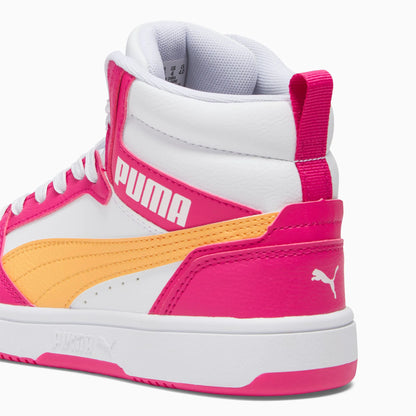 PUMA White-Clementine-Garnet Rose