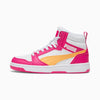 PUMA White-Clementine-Garnet Rose