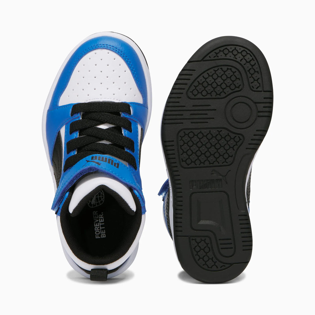PUMA White-PUMA Black-Racing Blue