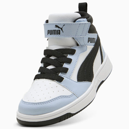 PUMA White-Snow Mountain Blue-PUMA Black