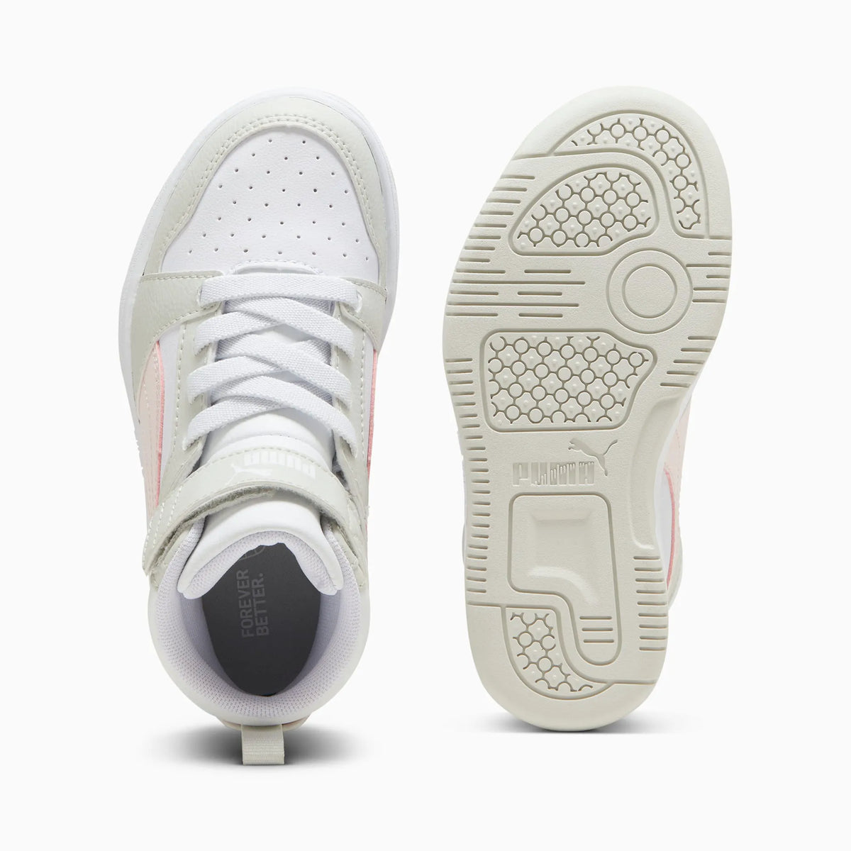 PUMA White-Frosty Pink-Sedate Gray