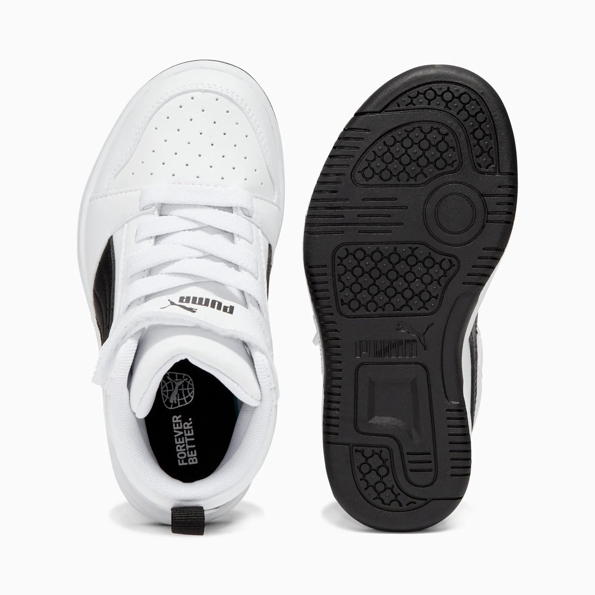 PUMA White-PUMA Black