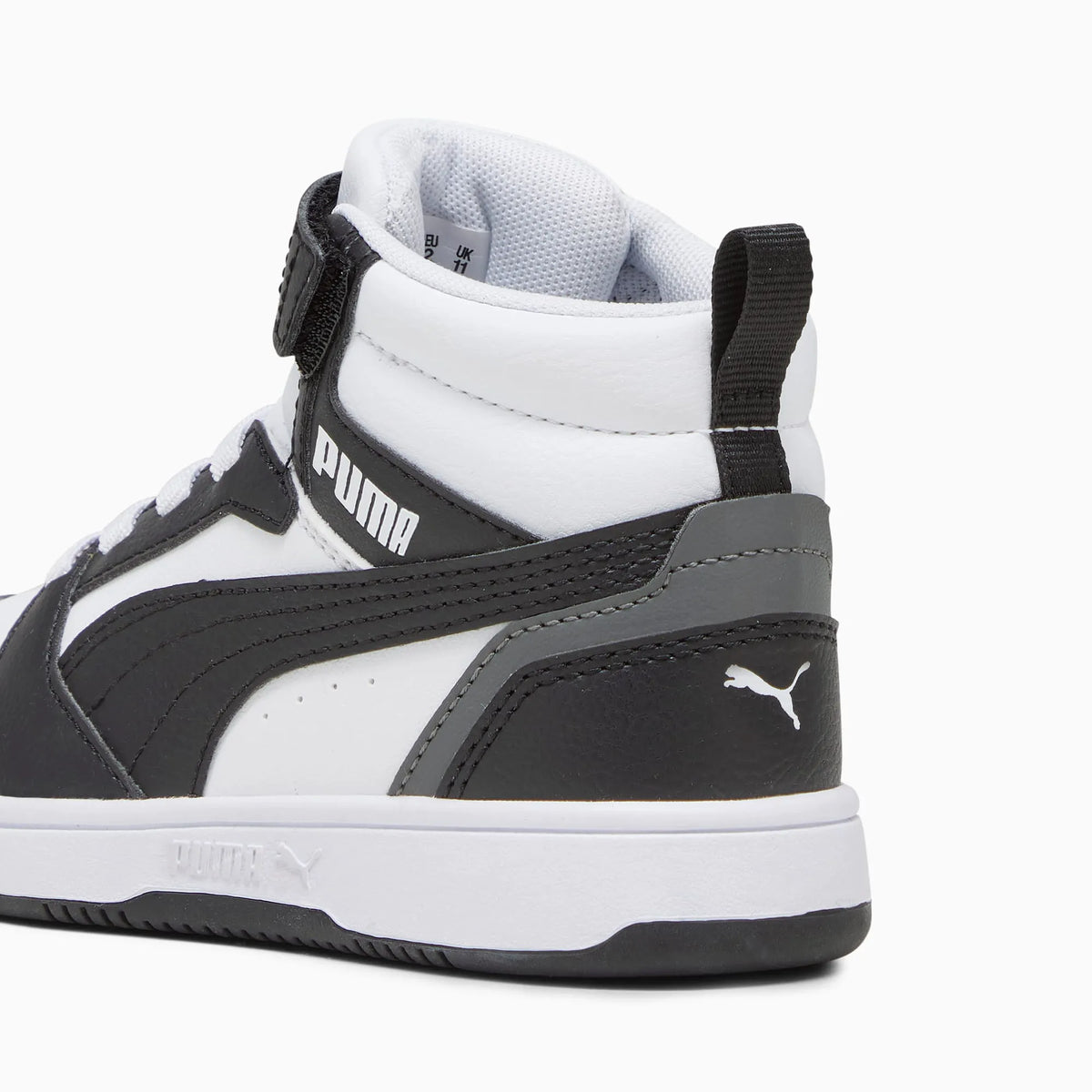 PUMA White-PUMA Black-Shadow Gray