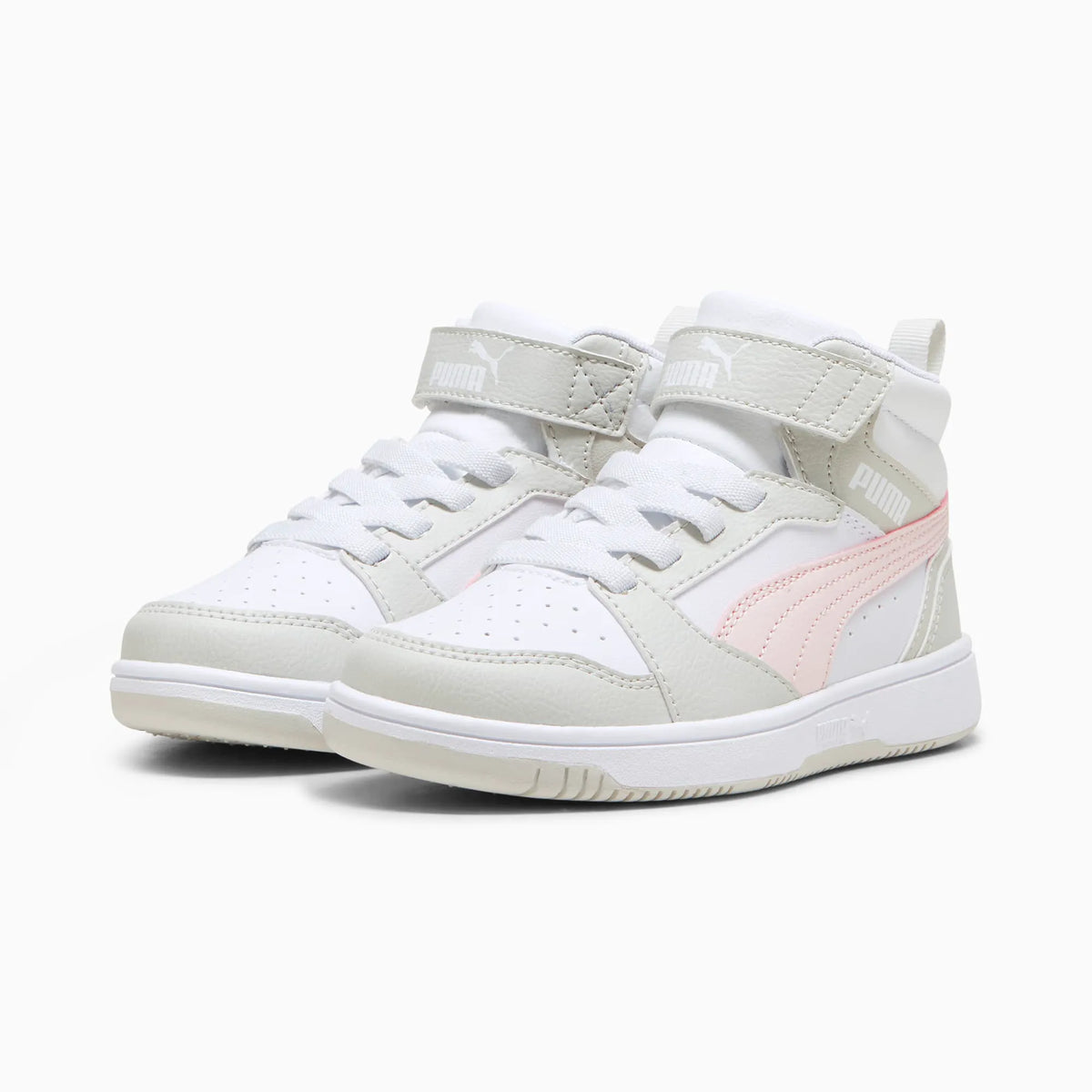 PUMA White-Frosty Pink-Sedate Gray