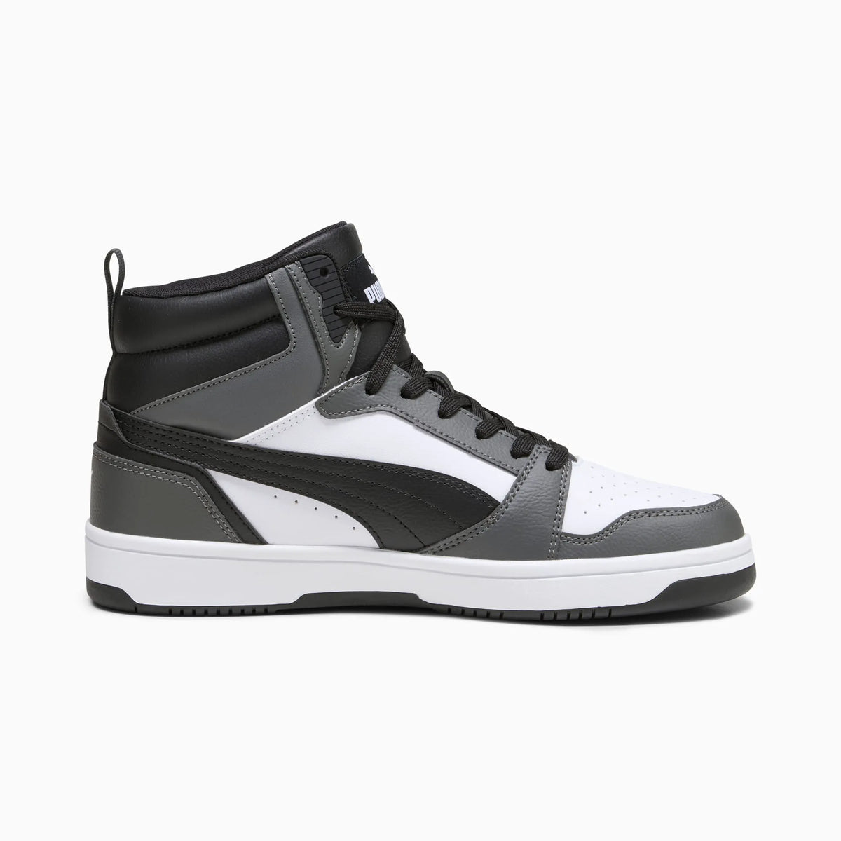 PUMA White-PUMA Black-Shadow Gray
