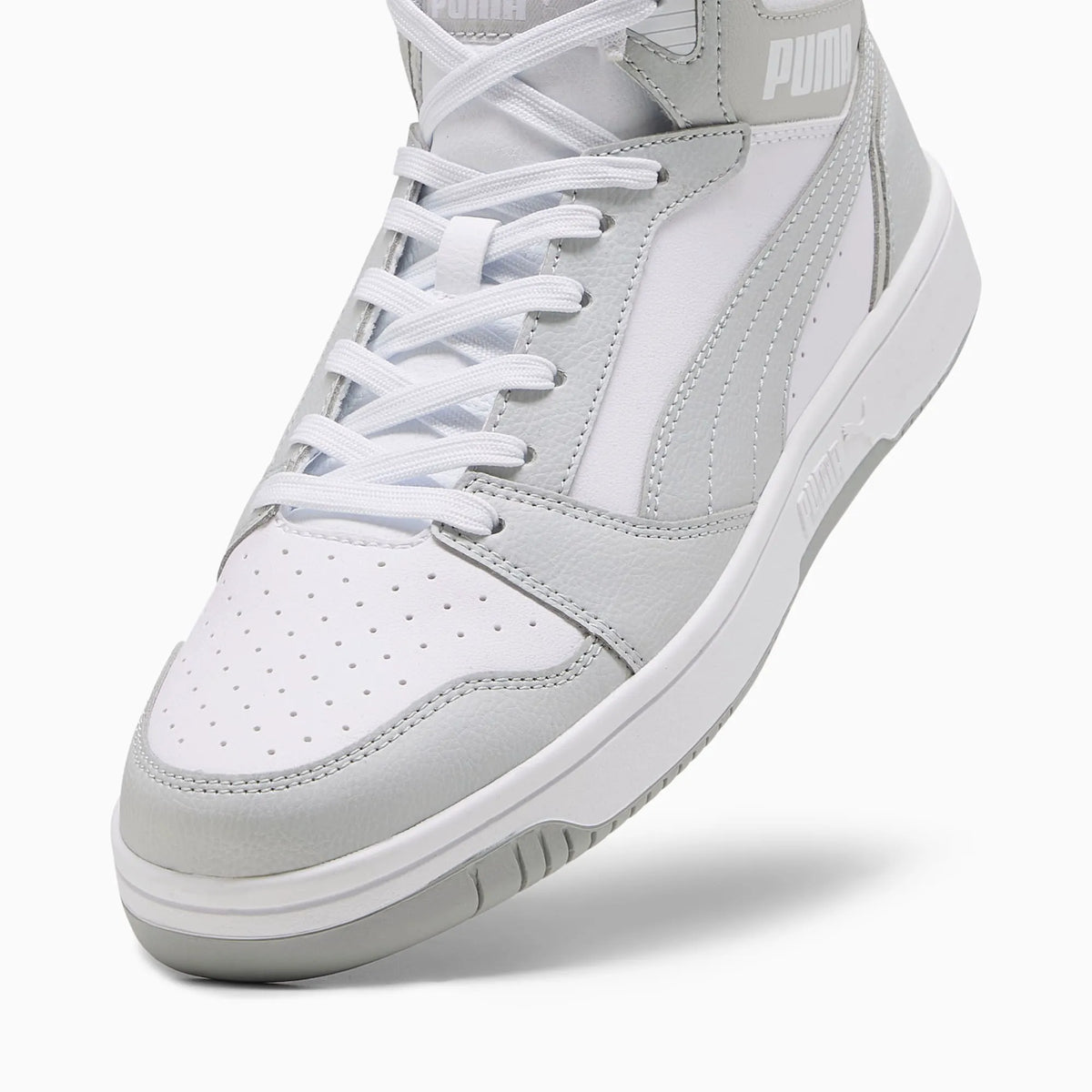 PUMA White-Ash Gray