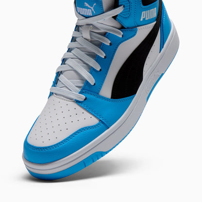PUMA White-PUMA Black-Team Light Blue