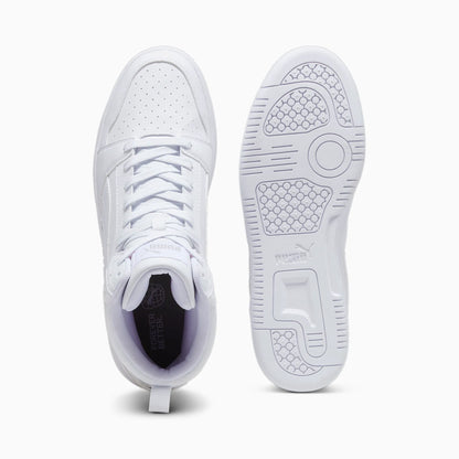 PUMA White-PUMA White-Cool Light Gray