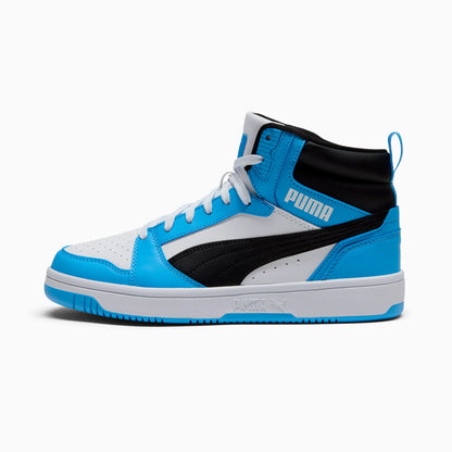PUMA White-PUMA Black-Team Light Blue