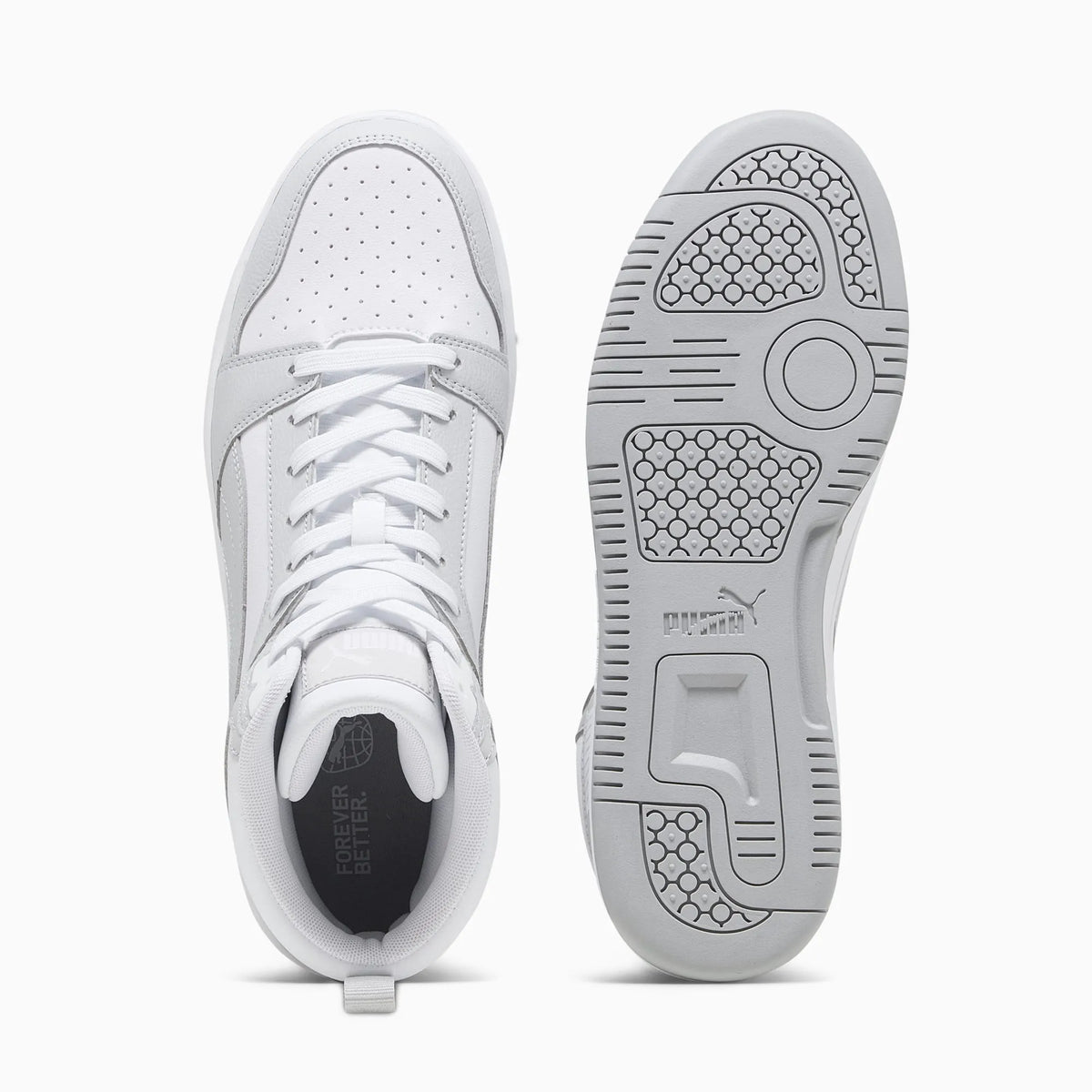 PUMA White-Ash Gray