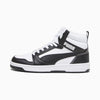 PUMA White-PUMA Black-Shadow Gray-PUMA White