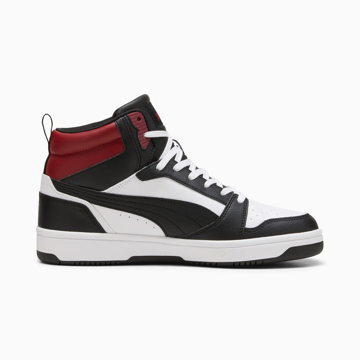 PUMA White-PUMA Black-Intense Red