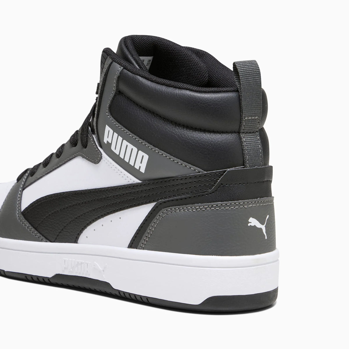 PUMA White-PUMA Black-Shadow Gray