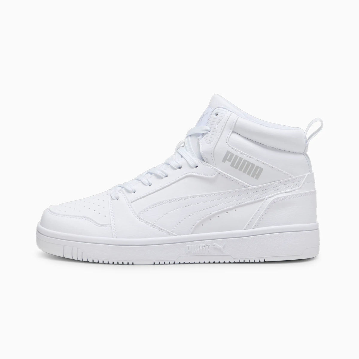 PUMA White-PUMA White-Cool Light Gray