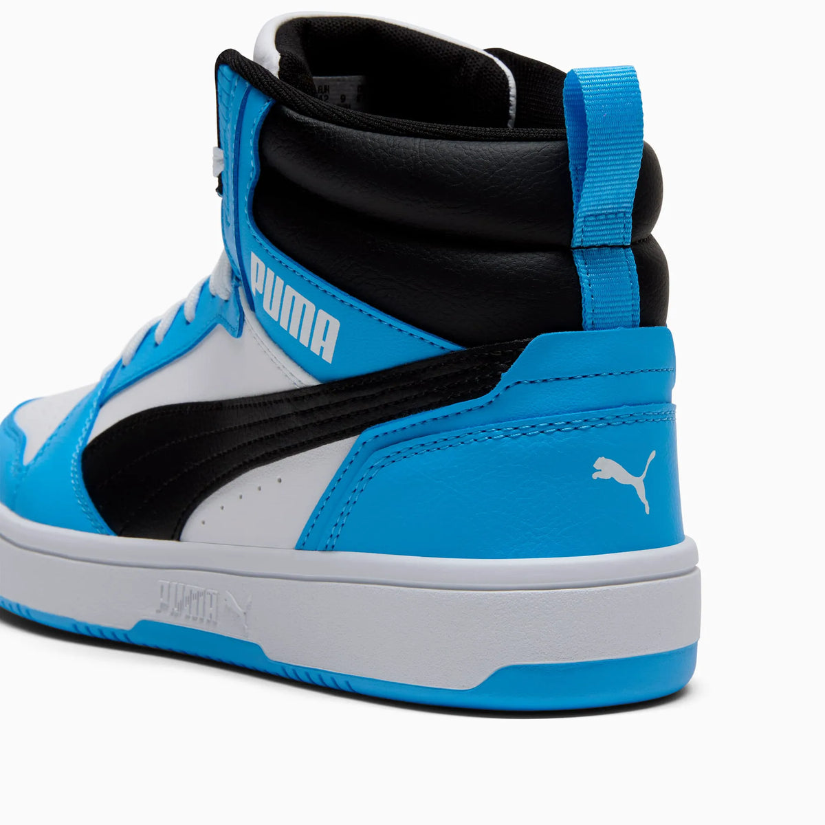 PUMA White-PUMA Black-Team Light Blue