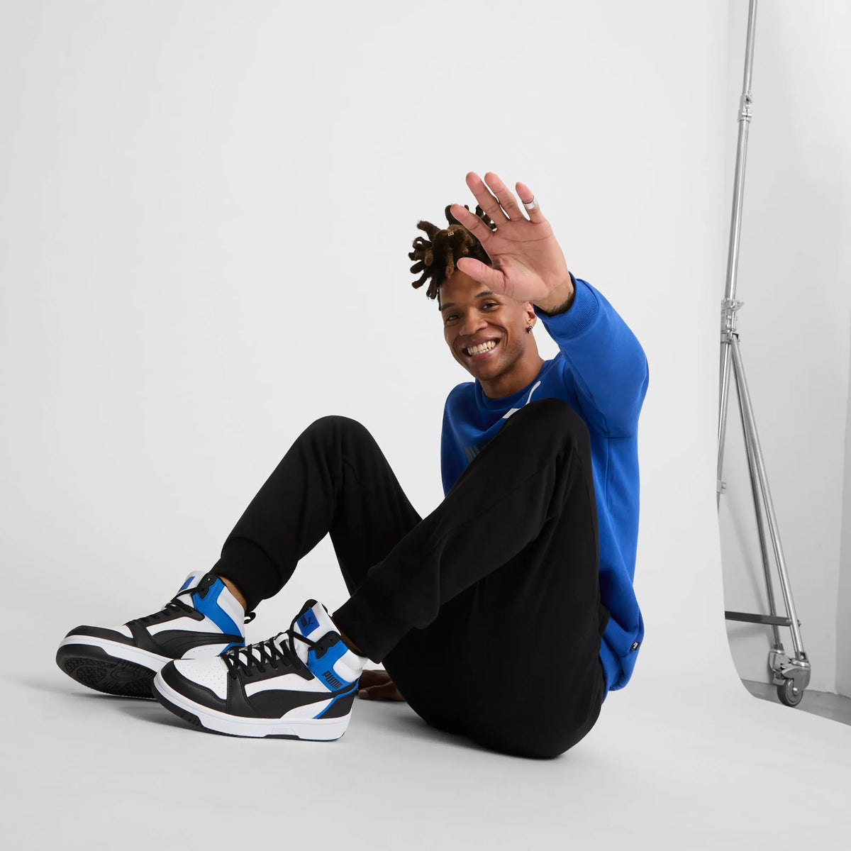 PUMA Black-PUMA White-PUMA Team Royal