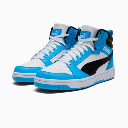 PUMA White-PUMA Black-Team Light Blue