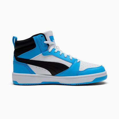 PUMA White-PUMA Black-Team Light Blue