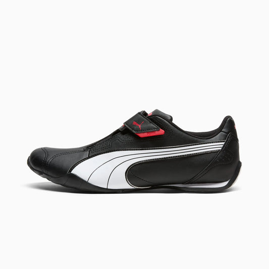 black-white-high risk red