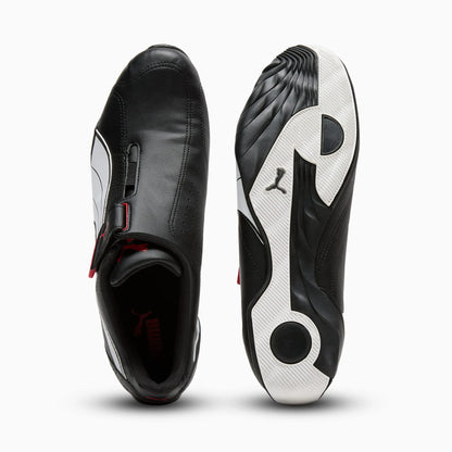 black-white-high risk red