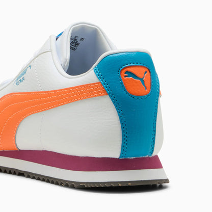 PUMA White-Orange Glo