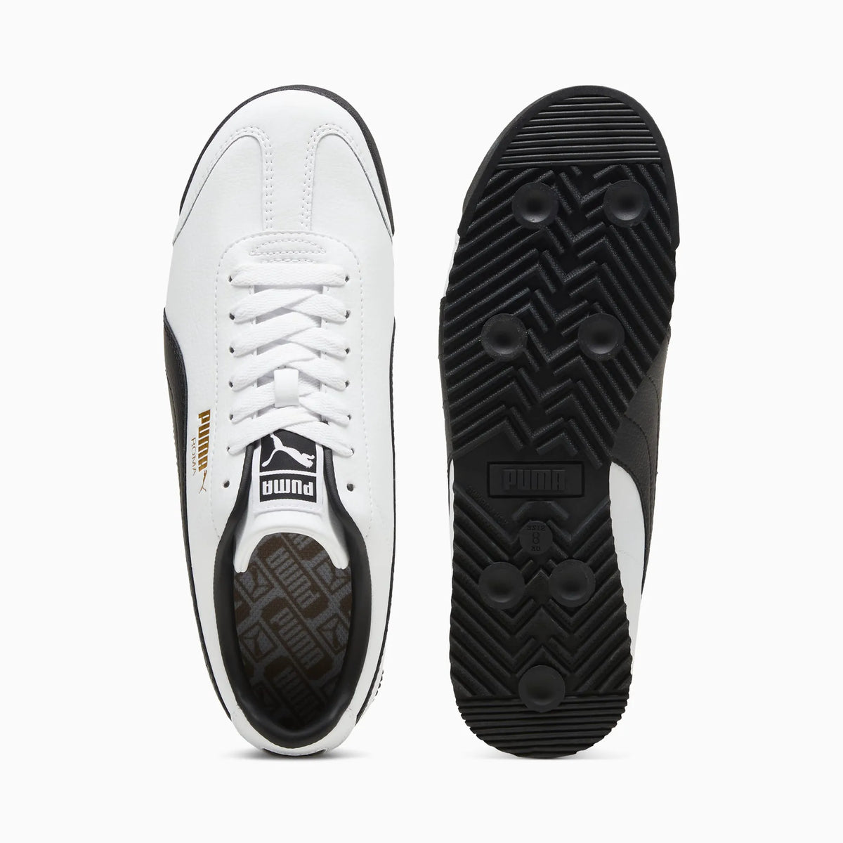 PUMA White-PUMA Black-Puma Team Gold