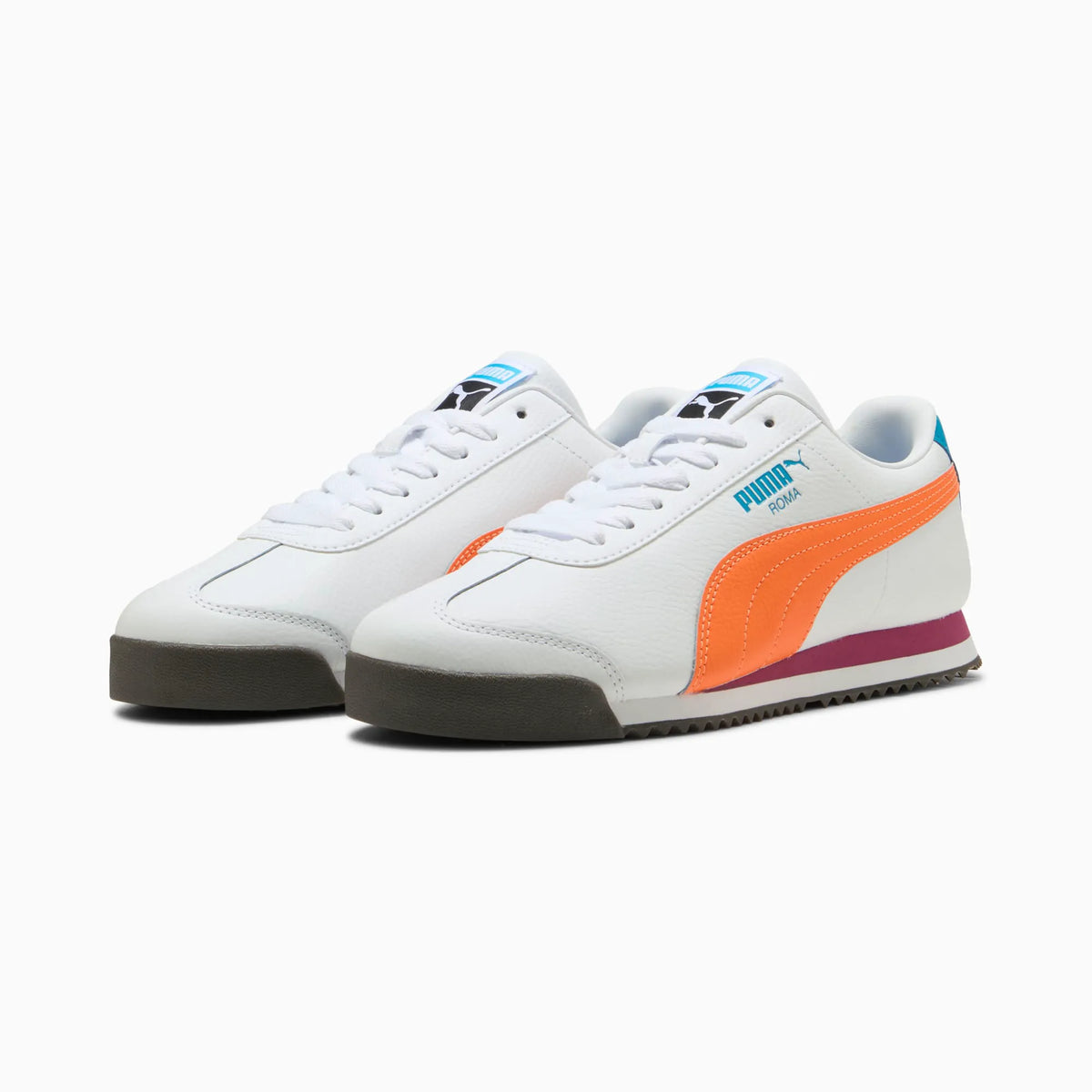 PUMA White-Orange Glo