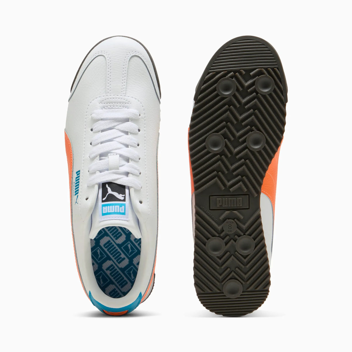 PUMA White-Orange Glo
