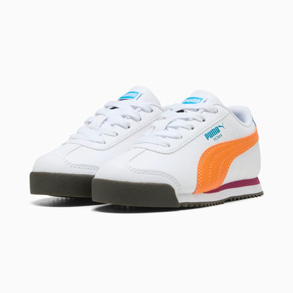 PUMA White-Orange Glo