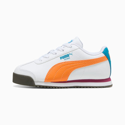 PUMA White-Orange Glo