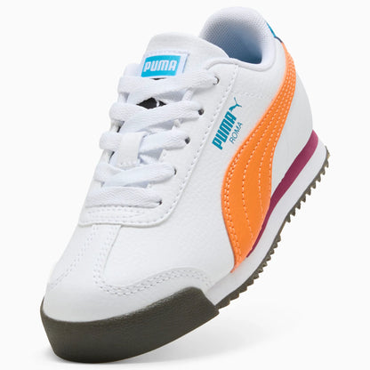 PUMA White-Orange Glo