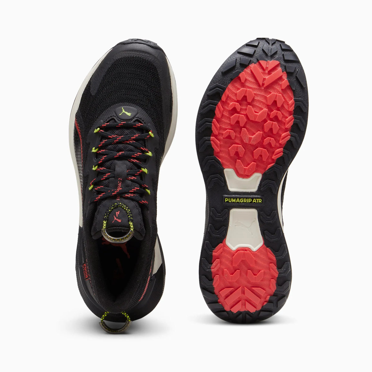 PUMA Black-Active Red-Lime Pow