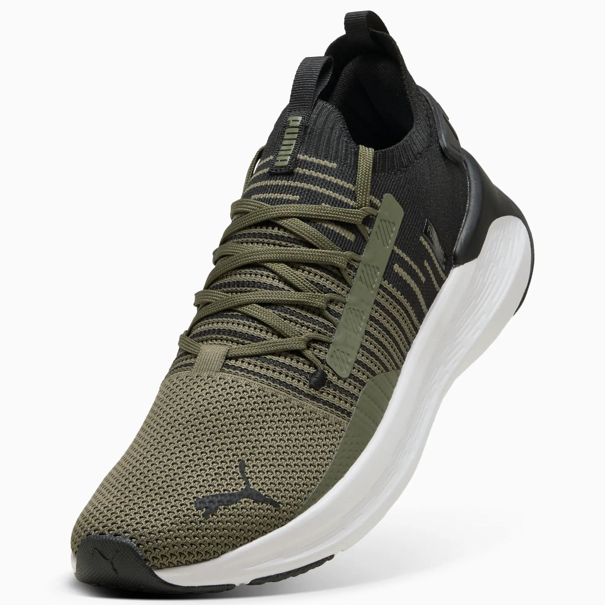 Loden Green-PUMA Black-Feather Gray