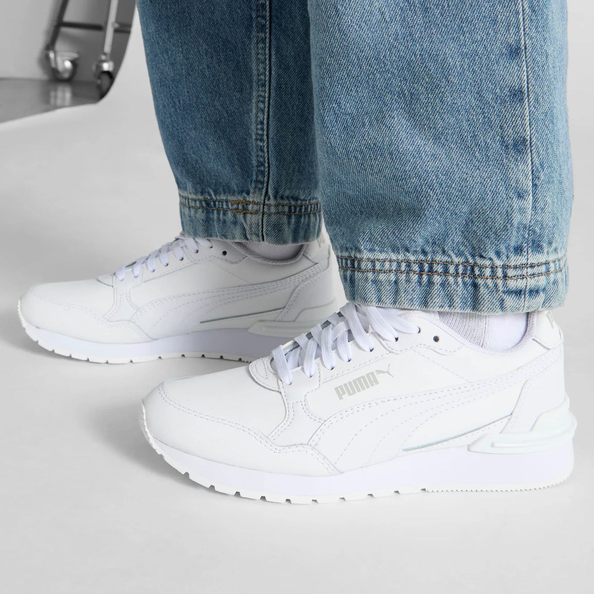 PUMA White-Cool Light Gray