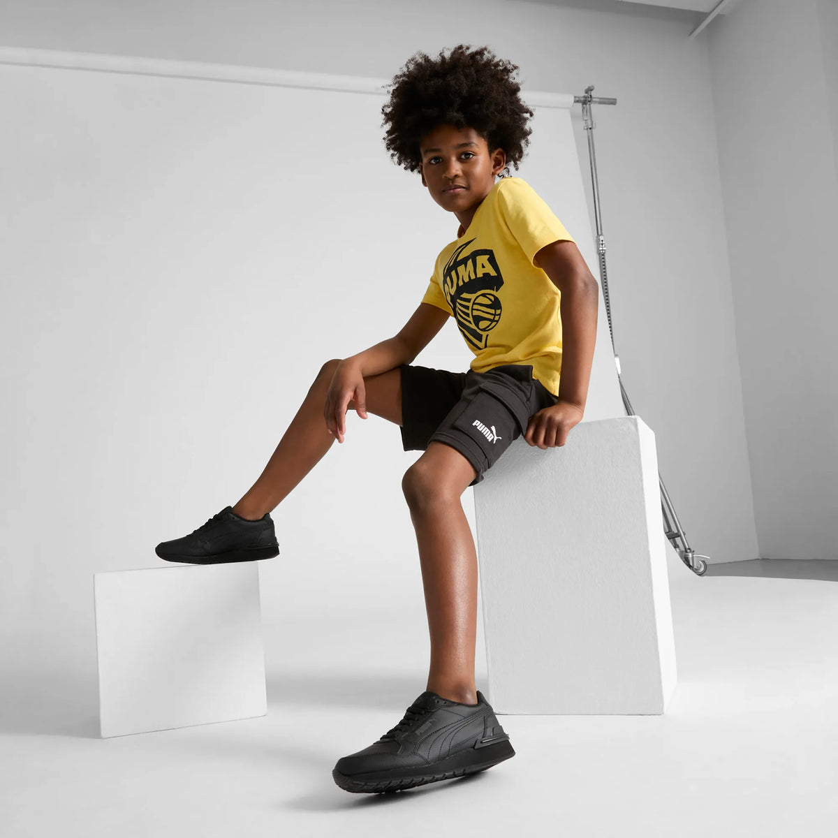 PUMA Black-Shadow Gray