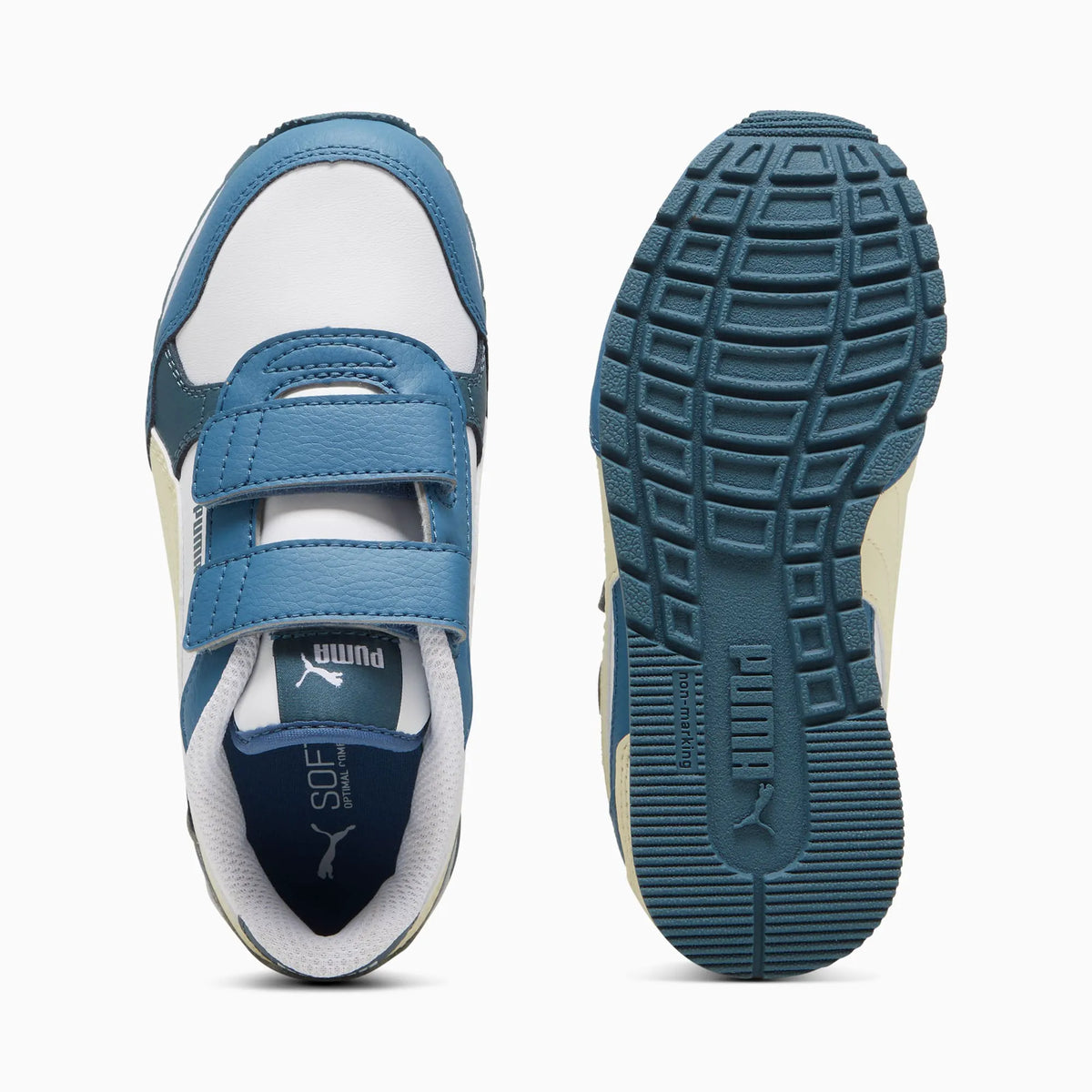PUMA White-Creamy Vanilla-Blue Horizon-Gray Skies