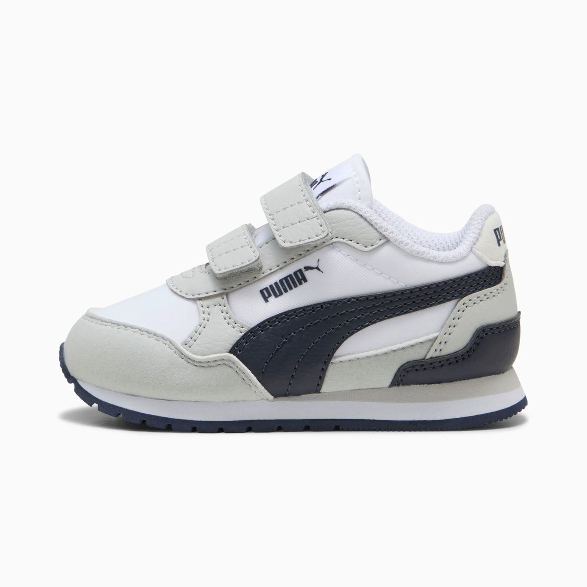 PUMA White-New Navy-Cool Light Gray