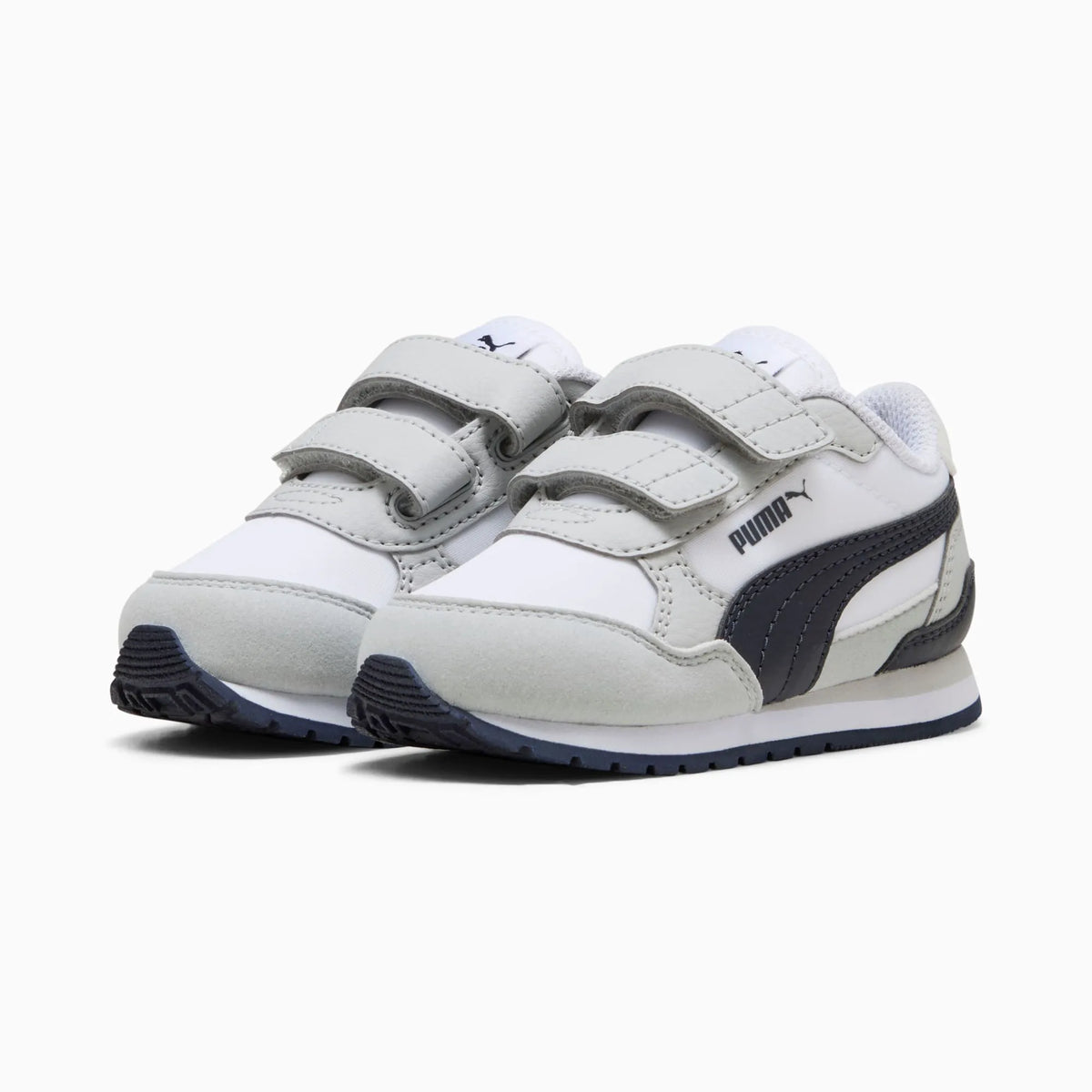 PUMA White-New Navy-Cool Light Gray