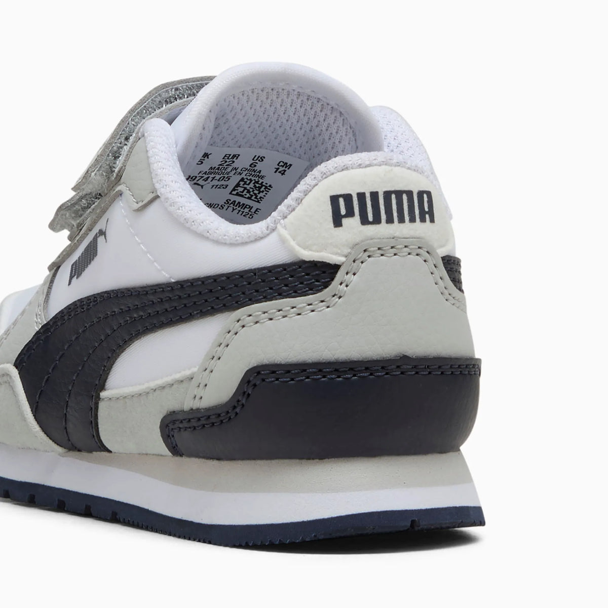 PUMA White-New Navy-Cool Light Gray