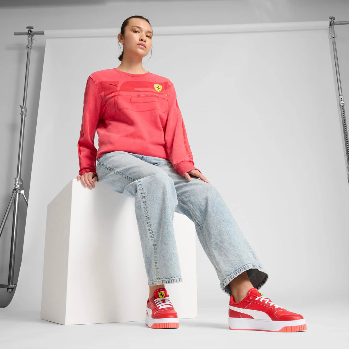 Rosso Corsa-PUMA White