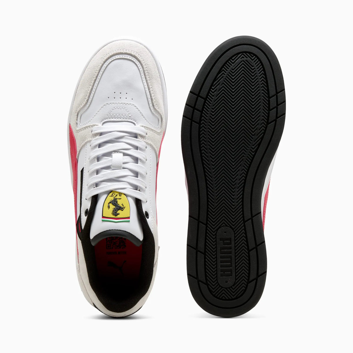PUMA White-Rosso Corsa