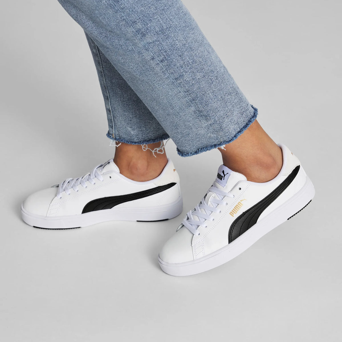 Puma White-Puma Black-Puma Team Gold