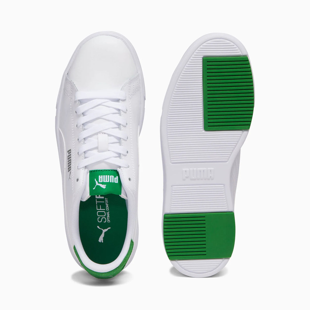 Puma White-Puma White-Amazon Green-Puma Silver