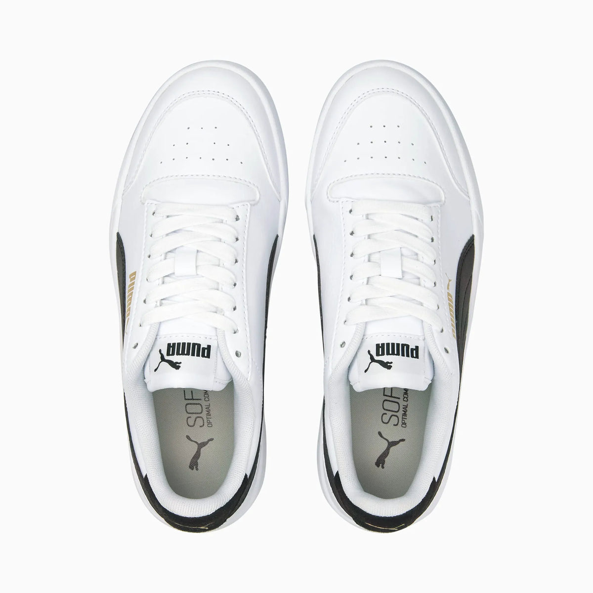 Puma White-Puma Black-Puma Team Gold
