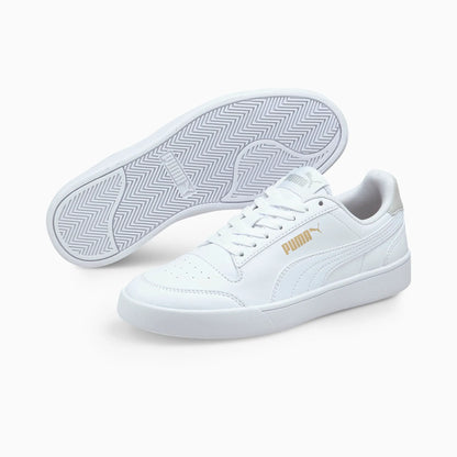 Puma White-Puma White-Gray Violet-Puma Team Gold
