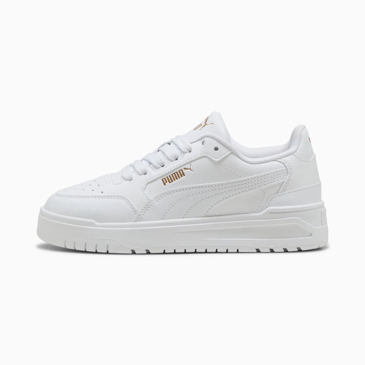 PUMA White-PUMA White-PUMA Gold