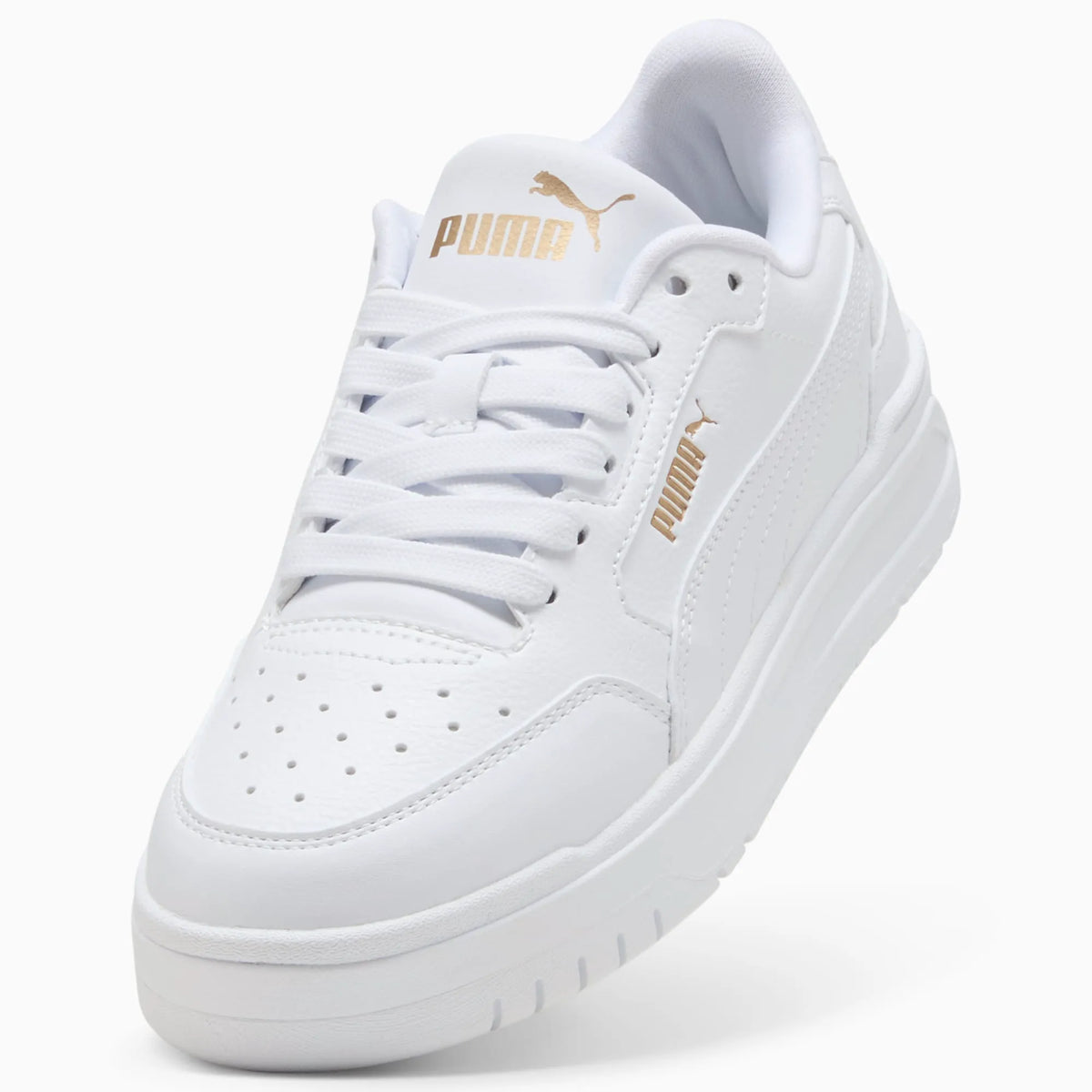 PUMA White-PUMA White-PUMA Gold