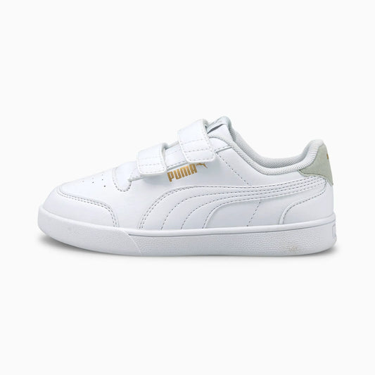 Puma White-Puma White-Gray Violet-Puma Team Gold
