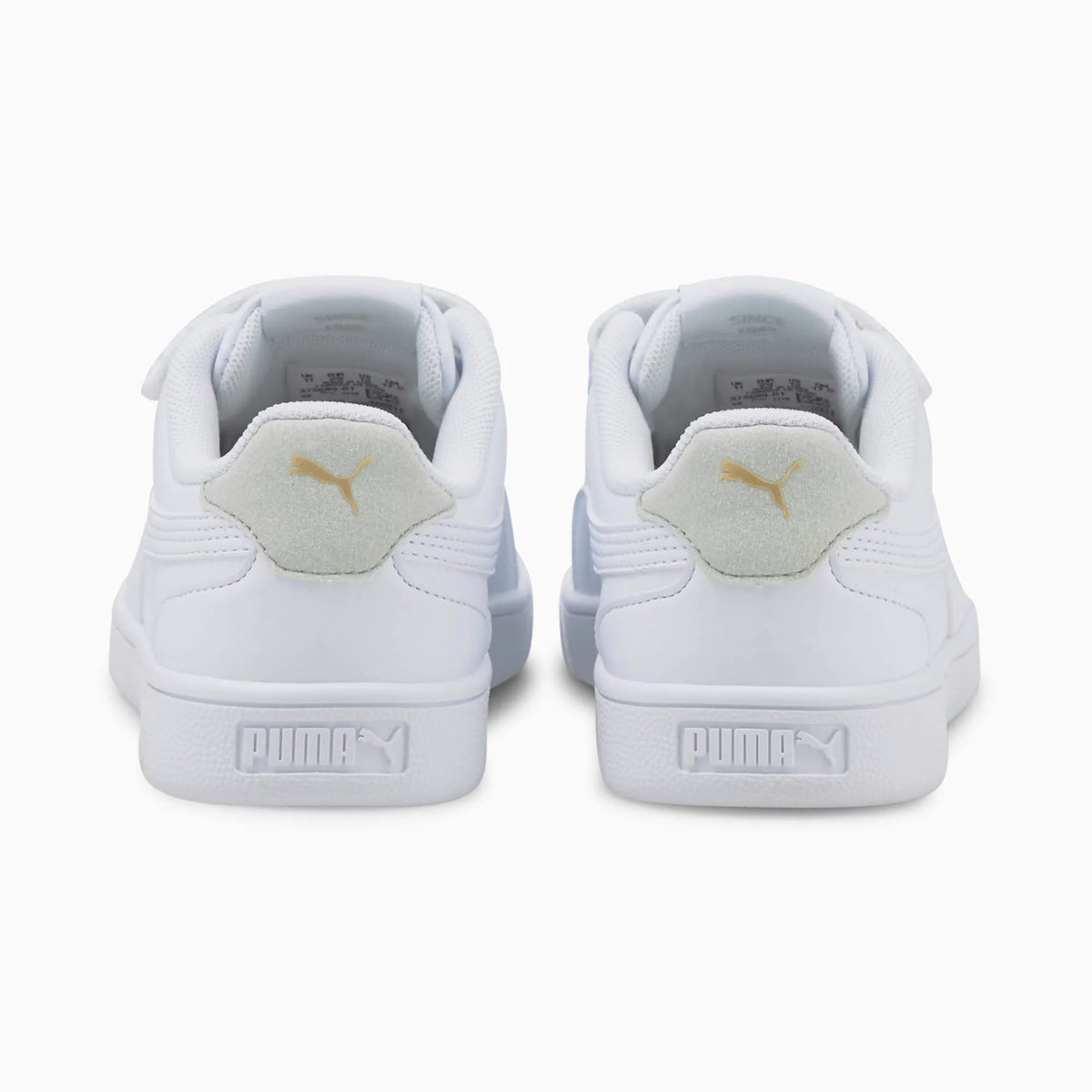 Puma White-Puma White-Gray Violet-Puma Team Gold